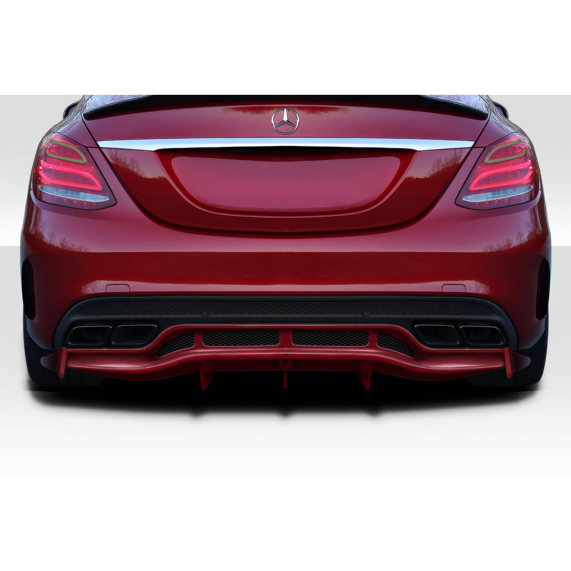 All kind of body kits for Mercedes-Benz C300 2015. Exterior/Diffusers 