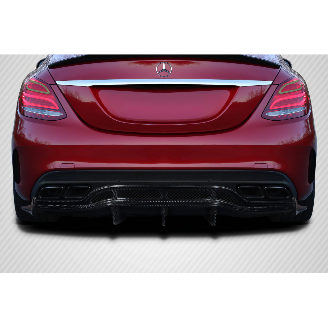 All kind of body kits for Mercedes-Benz C300 2015. Exterior/Diffusers 