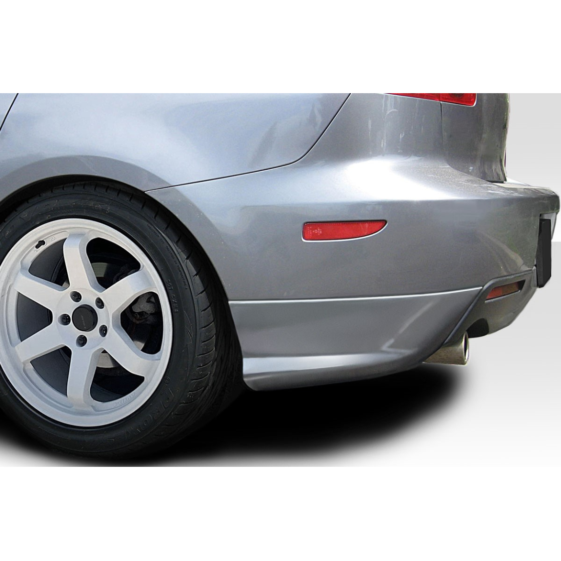 All kind of body kits for Mazda 3 2004. Exterior/Rear Bumpers or Lips 