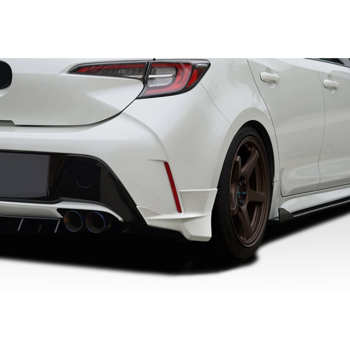 All kind of body kits for Toyota Corolla 2019. Exterior/Rear Bumpers or Lips 