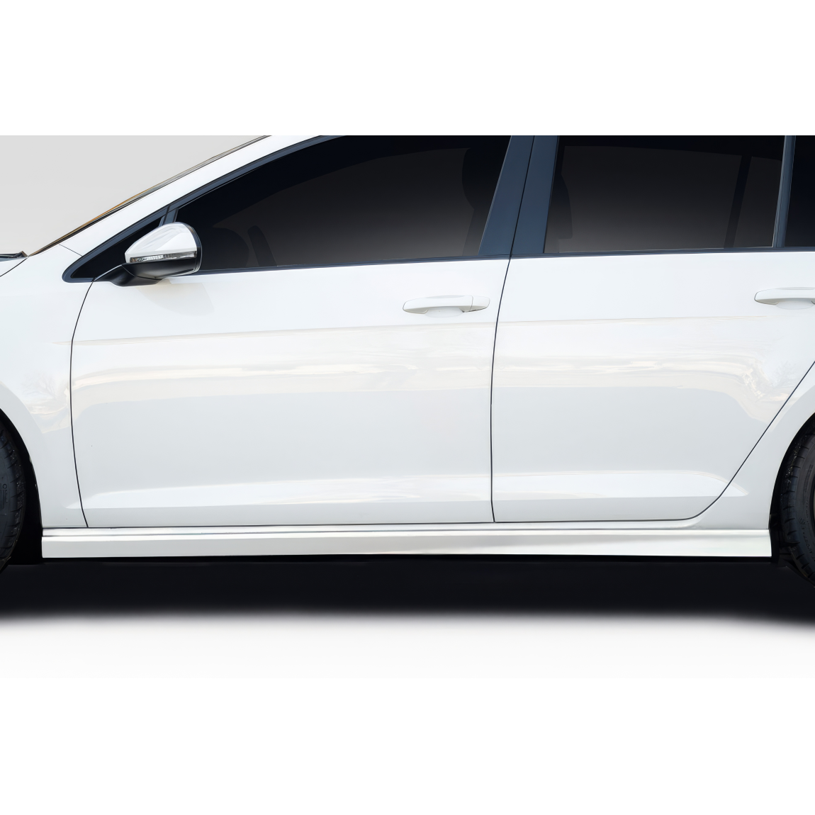 All kind of body kits for Volkswagen Golf 2015. Exterior/Side Skirts 