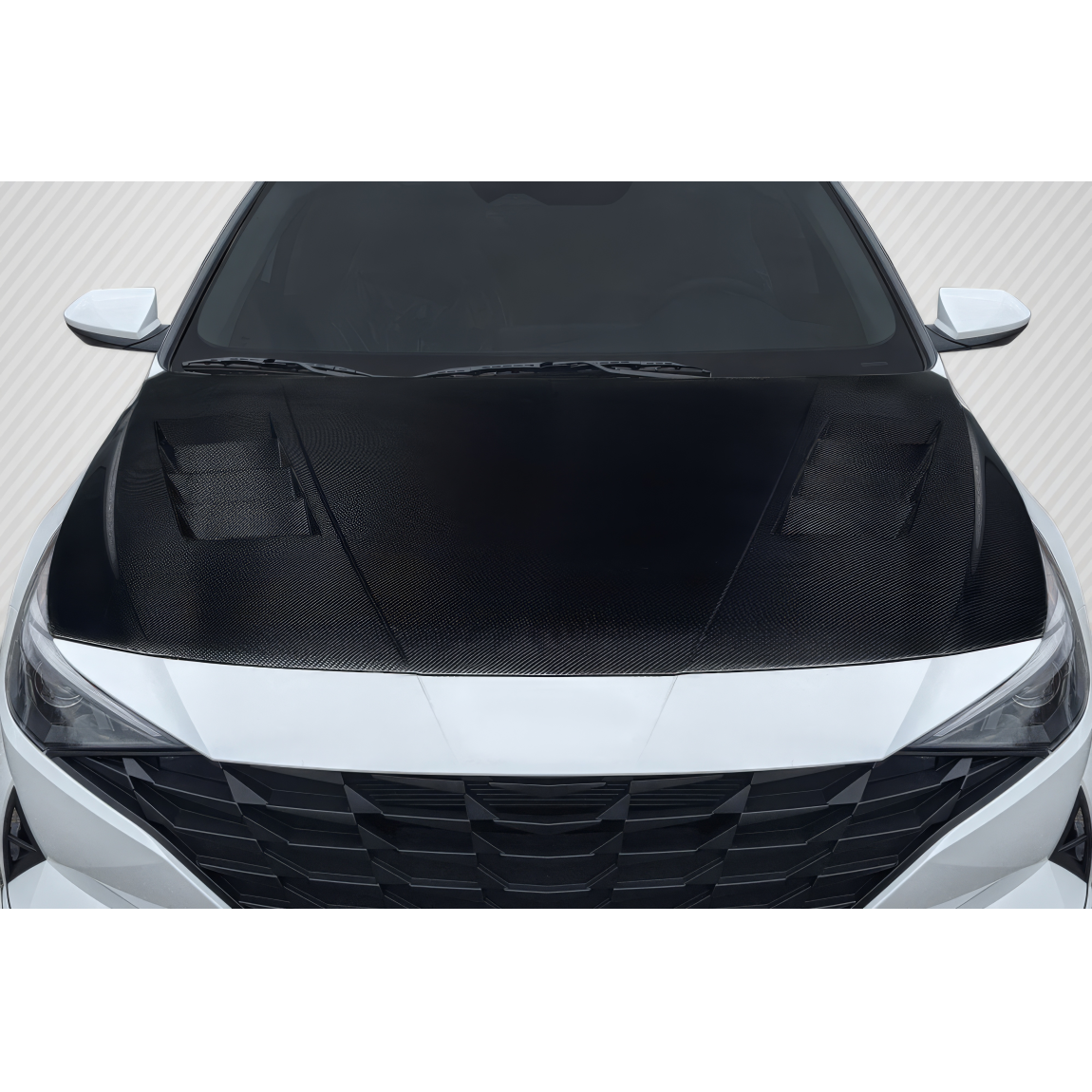 All kind of body kits for Hyundai Elantra 2021. Exterior/Hoods 