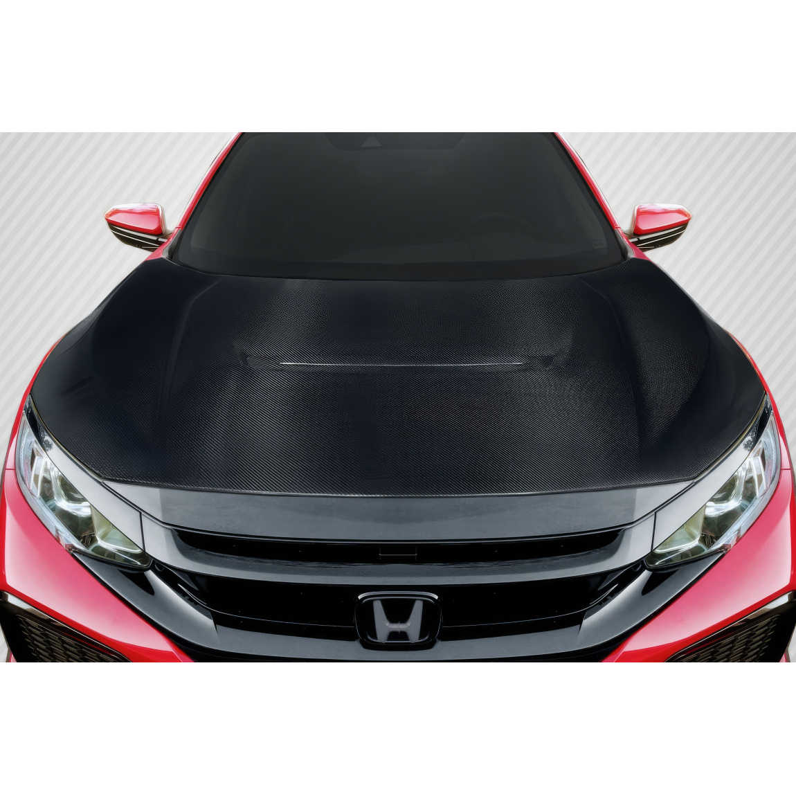 All kind of body kits for Honda Civic 2016. Exterior/Hoods 