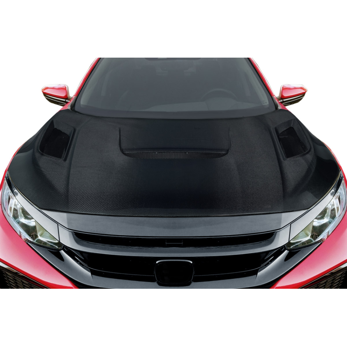 All kind of body kits for Honda Civic 2016. Exterior/Hoods 