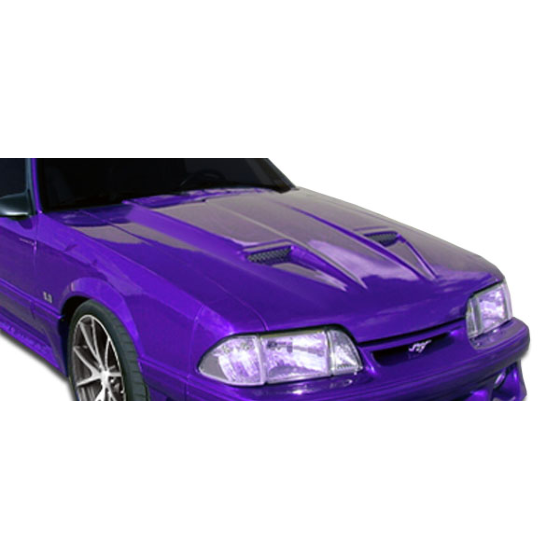 All kind of body kits for Ford Mustang 1987. Exterior/Hoods 