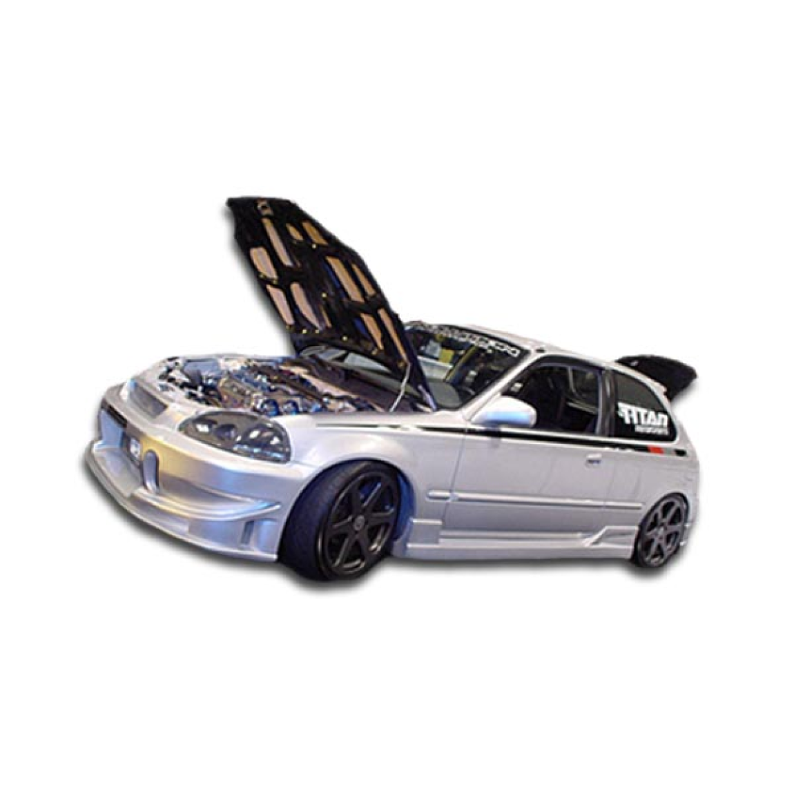 All kind of body kits for Honda Civic 1996. Exterior/Side Skirts 