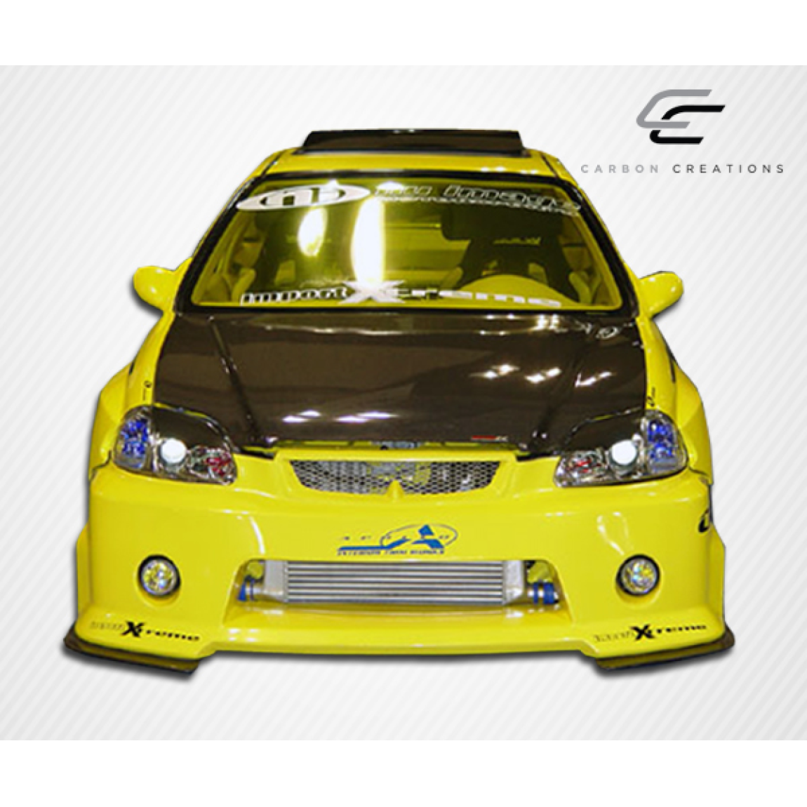 All kind of body kits for Honda Civic 1996. Exterior/Hoods 