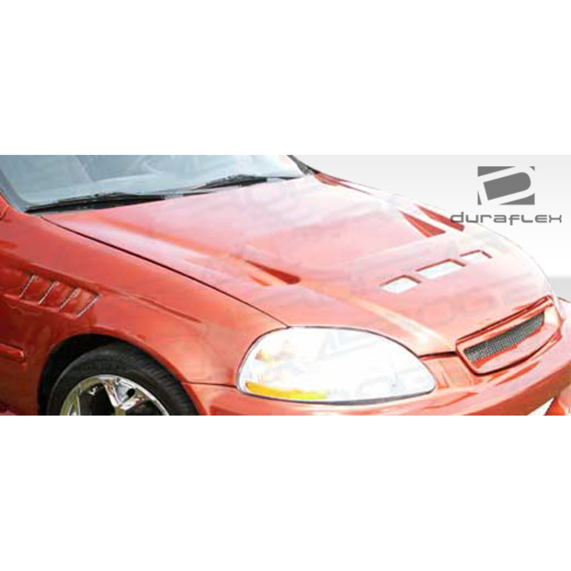 All kind of body kits for Honda Civic 1996. Exterior/Hoods 