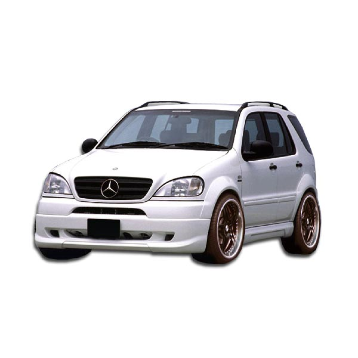 All kind of body kits for Mercedes-Benz ML-Class 1998. Exterior/Front Bumpers or Lips 