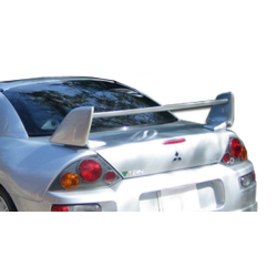2000-2005 Mitsubishi Eclipse Duraflex Shock Wing Trunk Lid Spoiler - 1 Piece image - 1