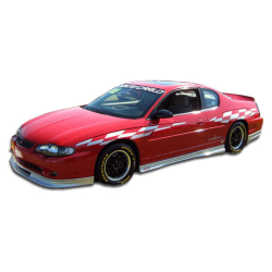 2000-2007 Chevrolet Monte Carlo Duraflex Racer Side Skirts Rocker Panels - 2 Piece image - 1
