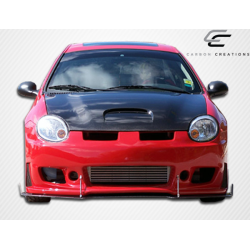 2000-2005 Dodge Neon Carbon Creations SRT Look Hood - 1 Piece image - 3