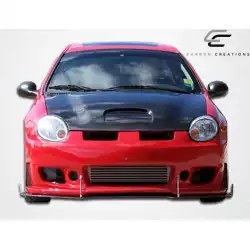 2000-2005 Dodge Neon SRT Look Hood - 1 Piece image - 3