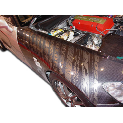 2000-2009 Honda S2000 Carbon Creations OEM Look Fenders - 2 Piece image - 1