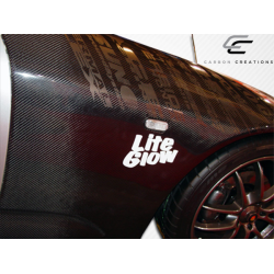 2000-2009 Honda S2000 Carbon Creations OEM Look Fenders - 2 Piece image - 2