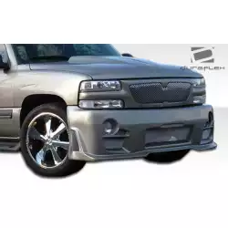 2000-2006 Chevrolet Tahoe Suburban 1999-2002 Silverado Platinum Front Bumper - 1 Piece image - 3