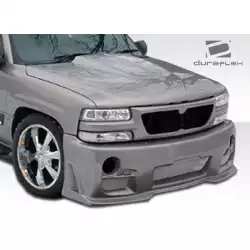2000-2006 Chevrolet Tahoe Suburban 1999-2002 Silverado Platinum Front Bumper - 1 Piece image - 4