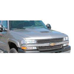 1999-2002 Chevrolet Silverado 2000-2006 Tahoe Suburban Duraflex Ram Air Hood - 1 Piece image - 1