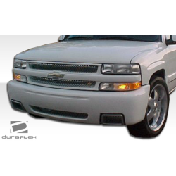 2000-2006 Chevrolet Tahoe Suburban 99-02 Silverado Duraflex SS Front Bumper - 1 Piece image - 4