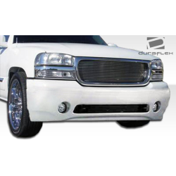 1999-2005 GMC Sierra 2000-2006 Yukon Duraflex Denali Style Front Bumper - 1 Piece image - 3