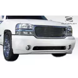1999-2005 GMC Sierra 2000-2006 Yukon Denali Style Front Bumper - 1 Piece image - 3