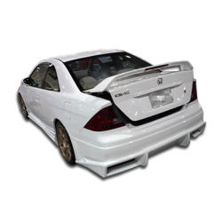 2001-2005 Honda Civic 2DR Duraflex Bomber Rear Bumper - 1 Piece image - 1