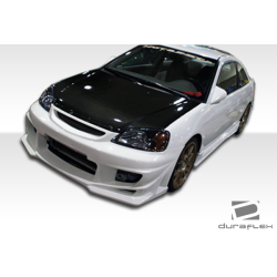 2001-2005 Honda Civic 2DR Duraflex Bomber Side Skirts Rocker Panels - 2 Piece image - 5