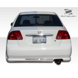 2001-2005 Honda Civic 4DR Duraflex R34 Rear Bumper - 1 Piece image - 5
