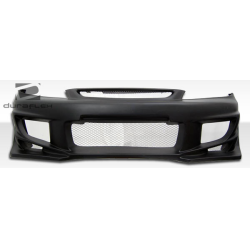 2001-2003 Honda Civic 2dr / 4DR Duraflex Bomber Front Bumper - 1 Piece image - 3
