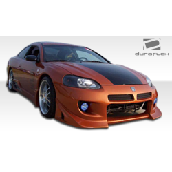 2001-2002 Dodge Stratus Chrysler Sebring 2DR Duraflex Blits Front Bumper - 1 Piece image - 4