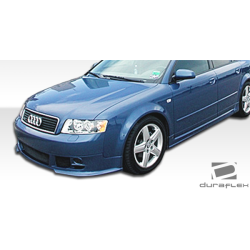 2002-2005 Audi A4 B6 Duraflex Type A Front Lip Under Spoiler Air Dam - 1 Piece image - 4