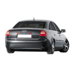 2002-2004 Audi A6 C5 Duraflex Type A Rear Lip Under Spoiler Air Dam - 1 Piece (S) image - 1