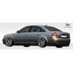 2002-2004 Audi A6 C5 Duraflex Type A Rear Lip Under Spoiler Air Dam - 1 Piece (S) image - 3