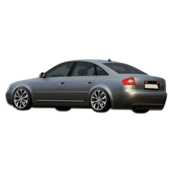 1998-2004 Audi A6 C5 Duraflex Type A Side Skirts Rocker Panels - 2 Piece (S) image - 1