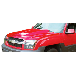 2002-2006 Chevrolet Avalanche (with body cladding) Duraflex Cowl Hood - 1 Piece image - 1