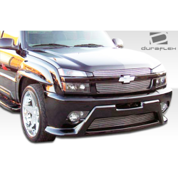 2002-2006 Chevrolet Avalanche (w/ cladding) Duraflex Platinum Front Bumper - 1 Piece image - 3