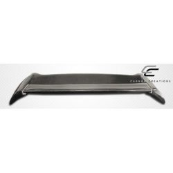 2002-2005 Honda Civic Si HB Carbon Creations Type M Roof Window Wing Spoiler - 1 Piece image - 3