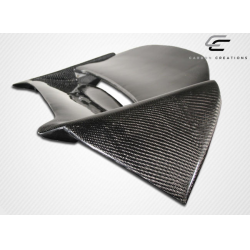 2002-2005 Honda Civic Si HB Carbon Creations Type M Roof Window Wing Spoiler - 1 Piece image - 6