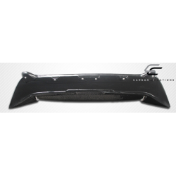 2002-2005 Honda Civic Si HB Carbon Creations Type M Roof Window Wing Spoiler - 1 Piece image - 8
