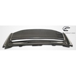 2002-2005 Honda Civic Si HB Carbon Creations Type M Roof Window Wing Spoiler - 1 Piece image - 9