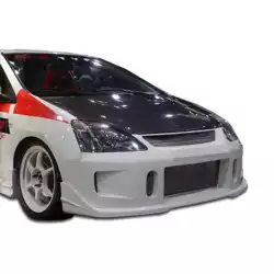 2002-2005 Honda Civic Si HB JDM Buddy Front Bumper - 1 Piece image - 3