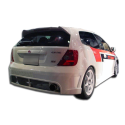 2002-2005 Honda Civic Si HB Duraflex JDM Buddy Rear Bumper - 1 Piece image - 1