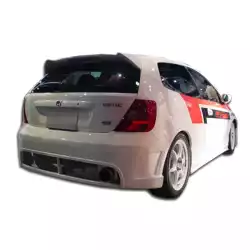2002-2005 Honda Civic Si HB JDM Buddy Rear Bumper - 1 Piece image - 1