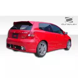 2002-2005 Honda Civic Si HB JDM Buddy Rear Bumper - 1 Piece image - 6