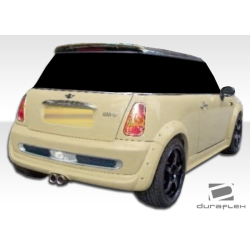 2002-2006 Mini Cooper / Cooper S R50 R53 2005-2008 Cooper convertible R52 Duraflex MS-R Fender Flares - 6 Piece image - 3