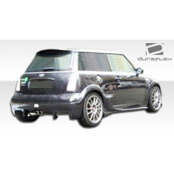 2002-2006 Mini Cooper / Cooper S R50 R53 2005-2008 Cooper convertible R52  Duraflex Vader Side Skirts Rocker Panels - 2 Piece image - 3