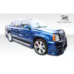 2002-2006 Cadillac Escalade EXT Platinum Side Skirts Rocker Panels - 4 Piece image - 7