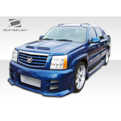 2002-2006 Cadillac Escalade EXT Duraflex Platinum Side Skirts Rocker Panels - 4 Piece image - 9