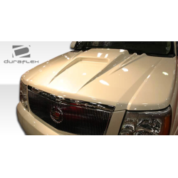 2002-2006 Cadillac Escalade Duraflex Platinum 2 Hood - 1 Piece image - 7
