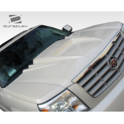 2002-2006 Cadillac Escalade Duraflex Platinum 2 Hood - 1 Piece image - 9
